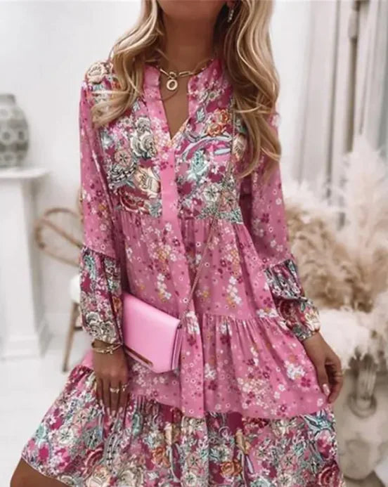 Robe Mini Printemps/Été pour Femme