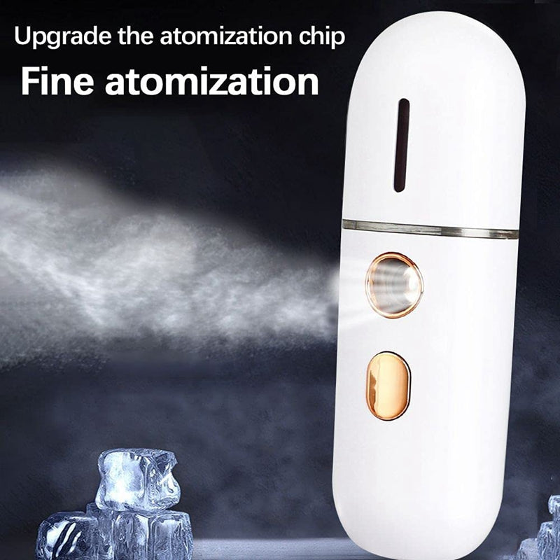 Vaporisateur Portable USB - Mini Brumisateur Nano pour le Visage