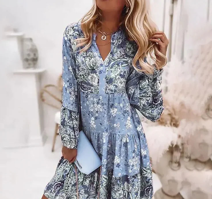 Robe Mini Printemps/Été pour Femme