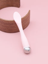 Metal Eye Massage Stick with Jade Ball - Cream Applicator &amp; Face Spoon