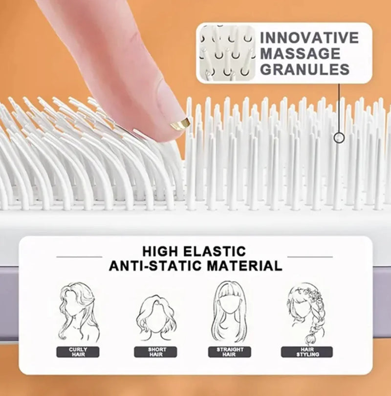 Brosse à cheveux 4 en 1