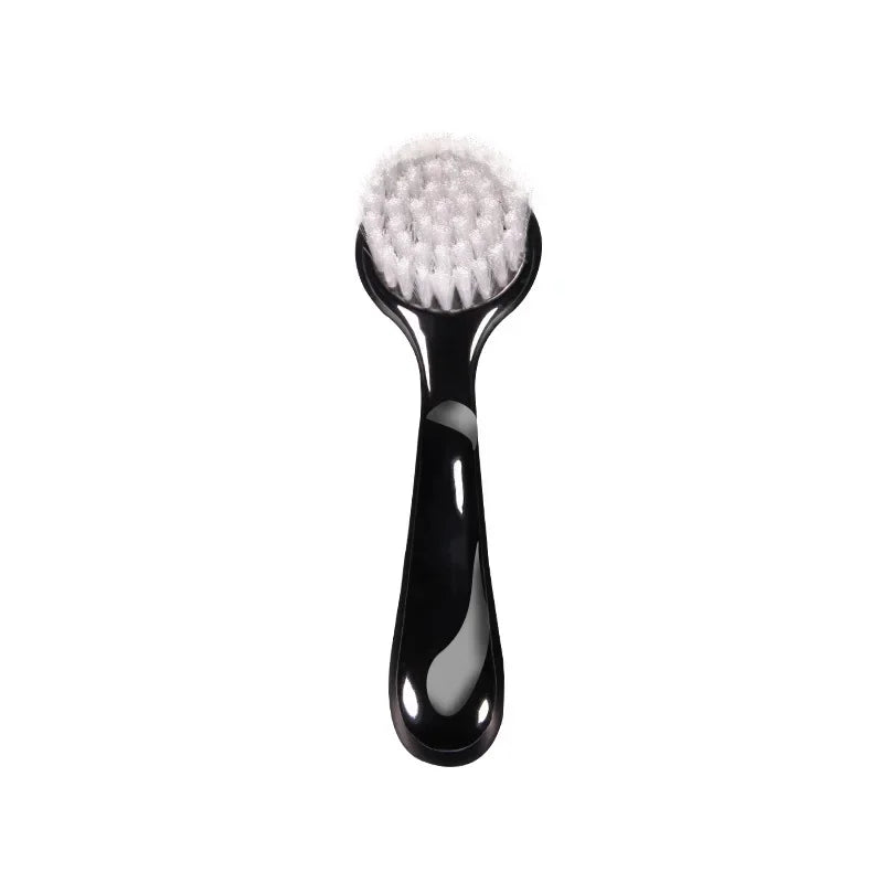 1PC Brosse Douce pour Ongles, Brosse de Nettoyage pour Gel en Art Ongulaire, Poudre et Poussière, avec Poignée en Plastique, Brosse de Soins des Ongles, Tête Ronde, Brosse de Maquillage