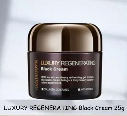 "Crème Noire Régénérante de Nuit MAOGEPING LUXURY : Hydratante, Nourrissante, Raffermissante, Réparatrice"