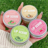 Fruit Flavor Lip Scrub - Removes Dead Skin, Reduces Lip Fine Lines, Anti-Dryness, Moisturizing, Repairing, Nourishes Lips, Lip Balm