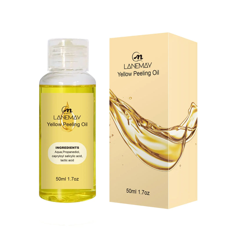 Yellow Peeling Oil - Lightening &amp; Body Exfoliator