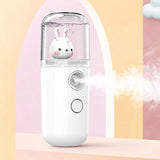 Vaporisateur Facial Miniature USB - Brumisateur Rechargeable pour Hydratation du Visage