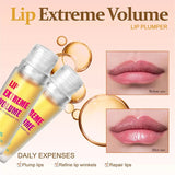 Long Lasting Lip Plumping Oil Serum - Instant Volumizing Essence, Repairs Lip Fine Lines, Increases Elasticity, Sexy Lip Balm