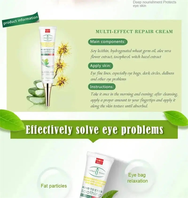 Eye Contour Cream - Anti-Puffiness, Firming &amp; Anti-Dark Circles