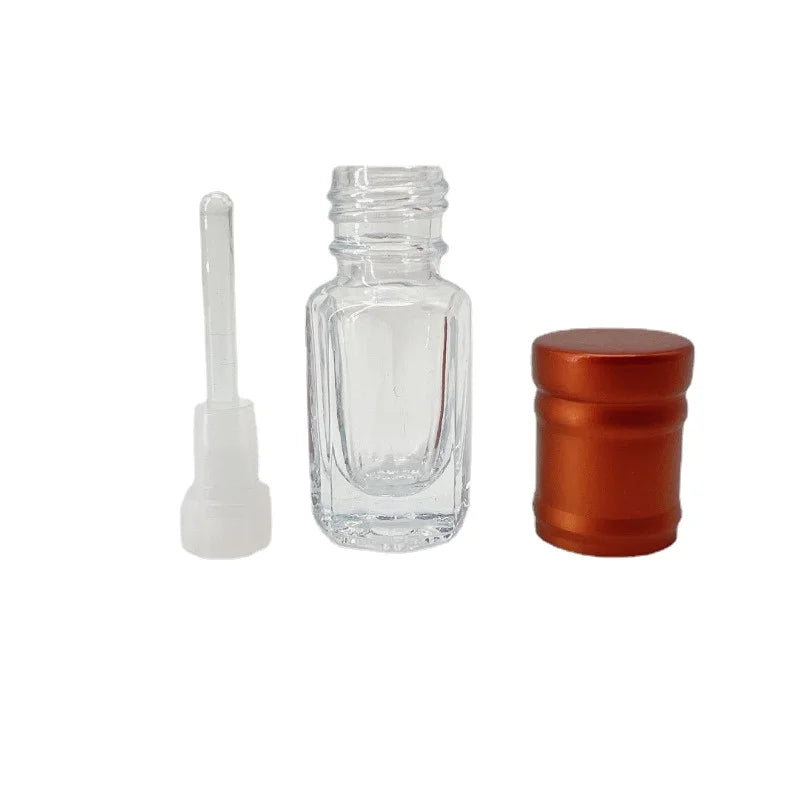 Lot de 10 Bouteilles en Verre 3 ml avec Pipette - Parfum, Huiles Essentielles & Cosmétiques