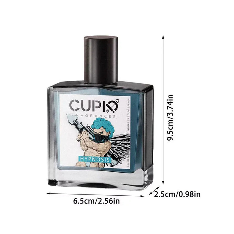 Cupid Hypnosis Cologne for Men - 50ml Pheromone-Infused Car & Toilette Fragrance