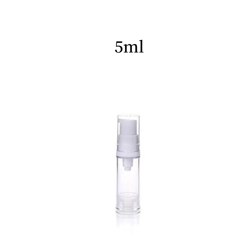 5/10/15ml Refillable Vacuum Bottle - Portable for Foundation, Lotion &amp; Cream