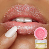 Fruit Flavor Lip Scrub - Removes Dead Skin, Reduces Lip Fine Lines, Anti-Dryness, Moisturizing, Repairing, Nourishes Lips, Lip Balm