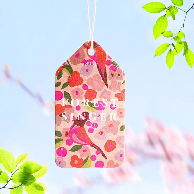 Air Freshener Four Seasons - Long-lasting Car Perfume Pendant, Aromatherapy Fragrance, 1/3/4/8PCS