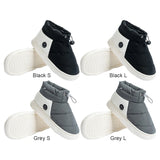 Chaussures Chauffantes Hiver Unisexes avec 3 Niveaux de Chaleur, Rechargeables pour Maison et Bureau