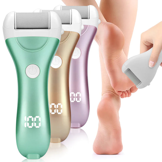 Râpe électrique rechargeable pour les pieds pour éliminer les callosités