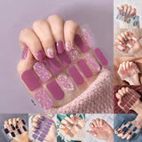 "Autocollants Nail Art Pailletés"