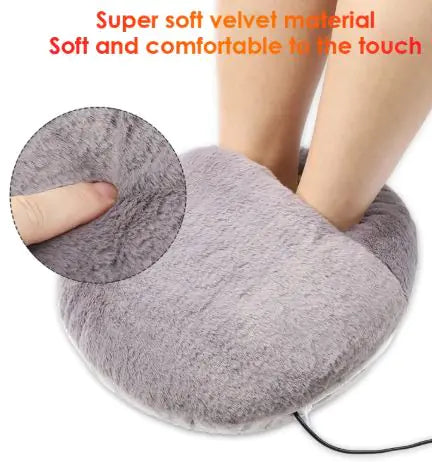 Coussin chauffant électrique USB pour les pieds